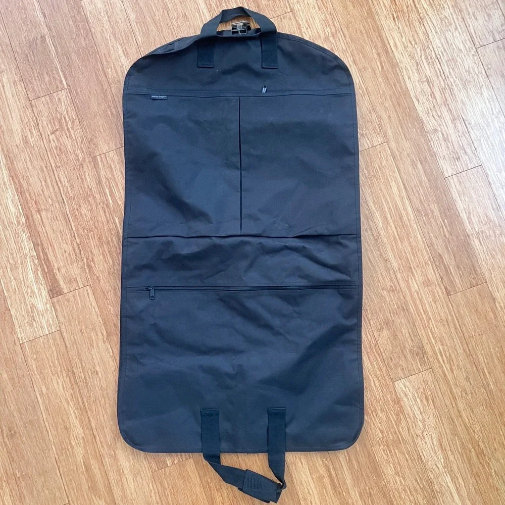 Wally Bags Garment Bag Unisex OS 36 Inch Travel Suit Carrier Black Professional